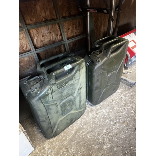 19 - x 2 jerry cans