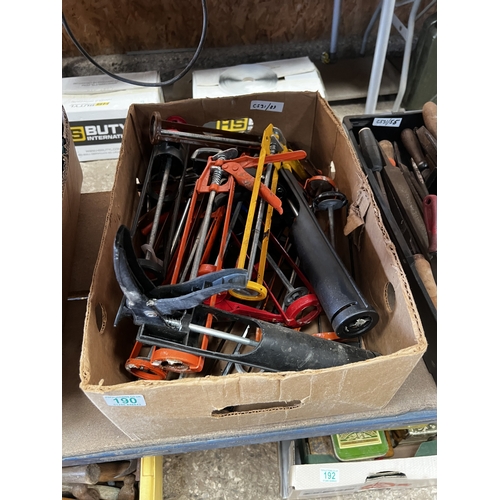 190 - 89        crate of mastic guns