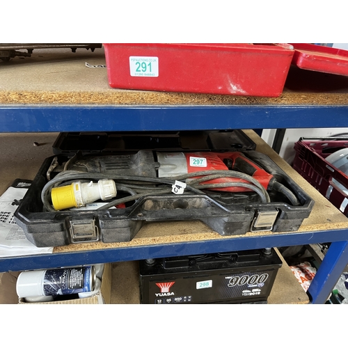 297 - milwalkie heavy duty reciprocating saw