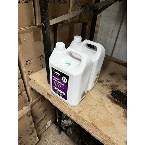 446 - x 2 5 litre disinfectant