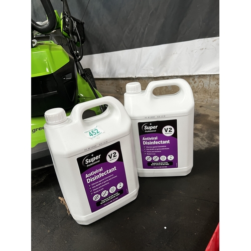 452 - x 2 5 litre disinfectant