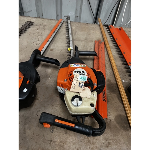 458 - Stihl hedge cutter 87R