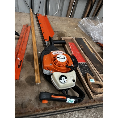 459 - Stihl hedge cutter 87R