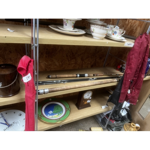210 - mixed fishing rods