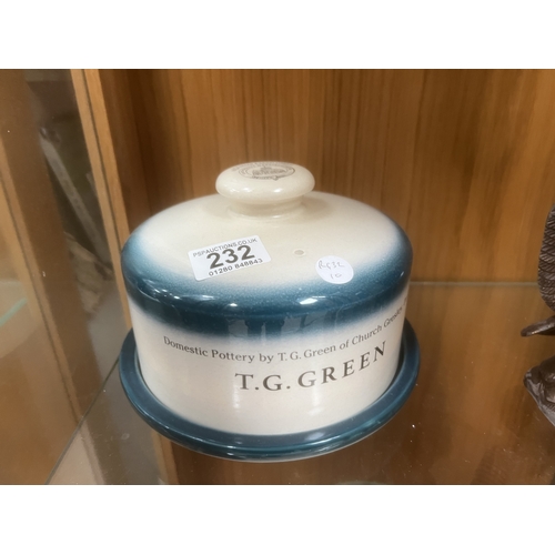 232 - t g green ltd edition cheese dome