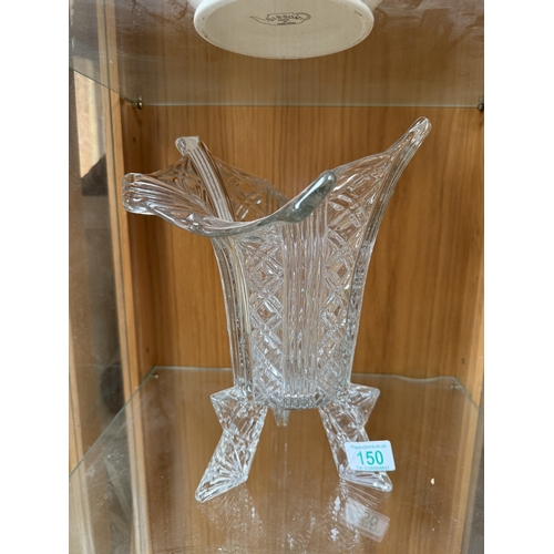 150 - crystal vase