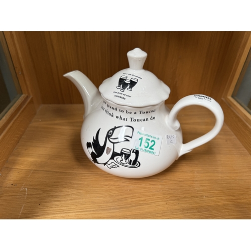 152 - (75)Guinness toucan teapot