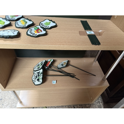 83 - x 5 metal vegetable