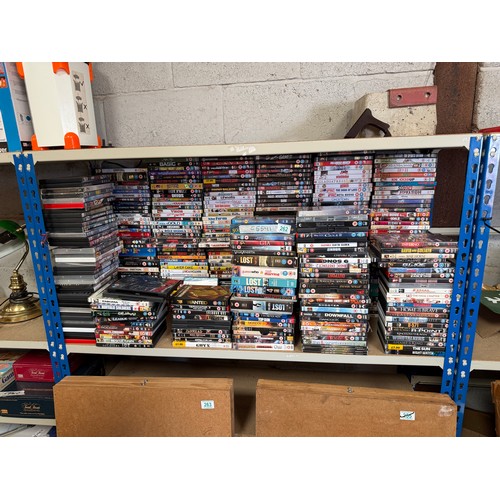 262 - large qty DVD's
