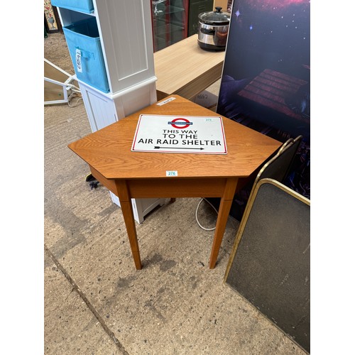 276 - light oak corner unit