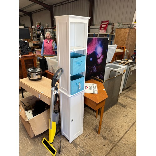 277 - white storage unit