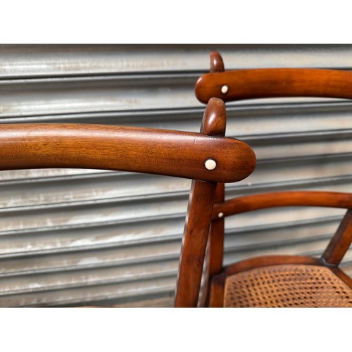 1 - x 4 rush seat chairs