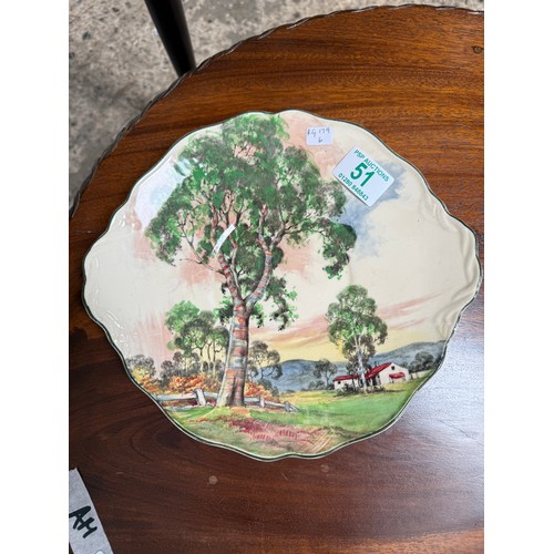 51 - Royal Doulton gum trees serving dish