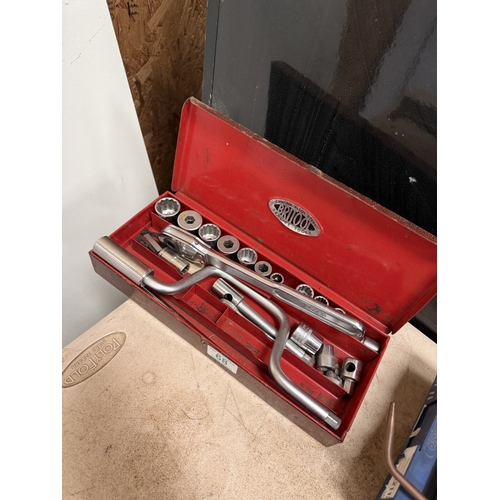 britool cased socket set