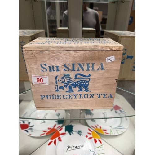 90 - 1 kg unopened Ceylon tea