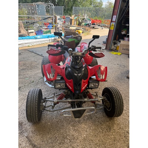 4 - NEW MOT 500cc Polaris road legal remapped chipped race mode full paper work and receipts
