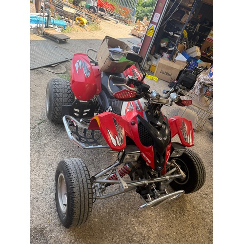 4 - NEW MOT 500cc Polaris road legal remapped chipped race mode full paper work and receipts