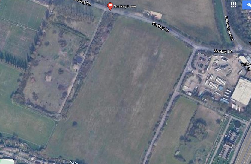 Plot of land 166, Snakey Lane, Feltham, Middlesex, TW13 7NBGuide Price