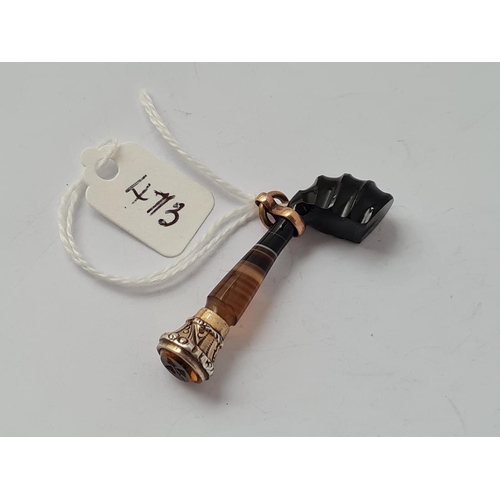 473 - An unusual agate seal