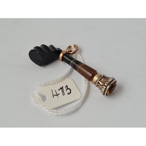 473 - An unusual agate seal