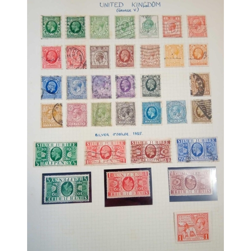 1072 - Box with assorted GB Mint and used stamps / sheets