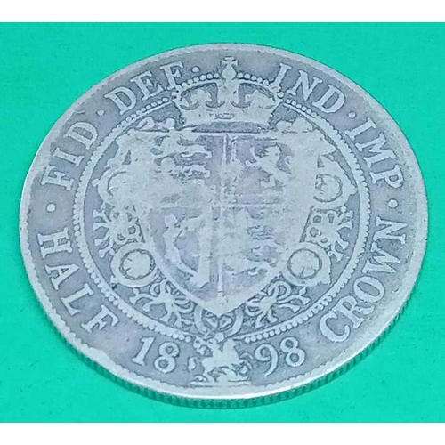 1160 - 1898 half-crown