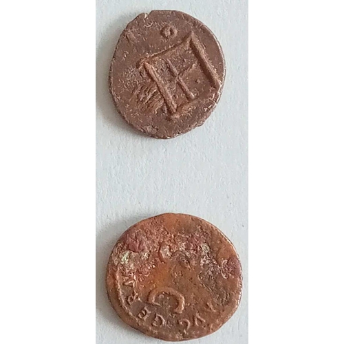 1366 - Romulus and Remus coin and another