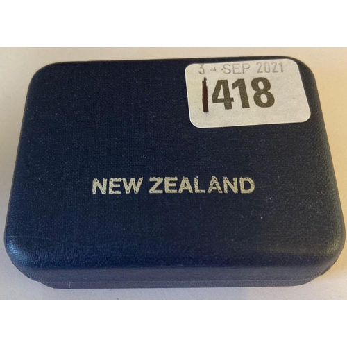 1418 - 1979 New Zealand proof silver dollar