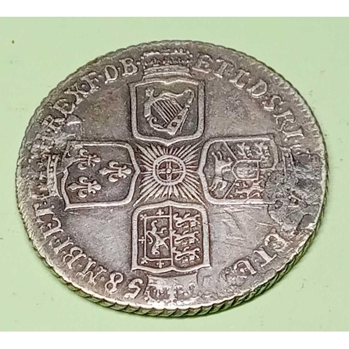 1428 - George II shilling 1758