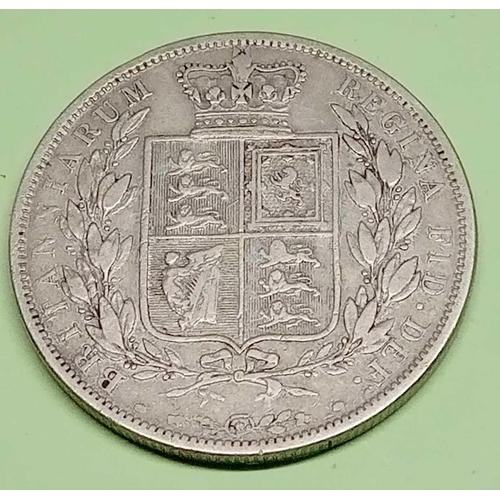 1445 - 1881 Queen Victoria half-crown