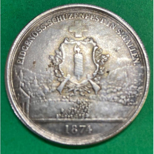 1507 - Silver coin dated 1874