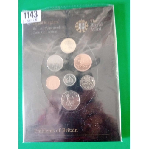 1143 - 2008 bu coin set