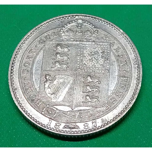 1165 - A 1887 shilling