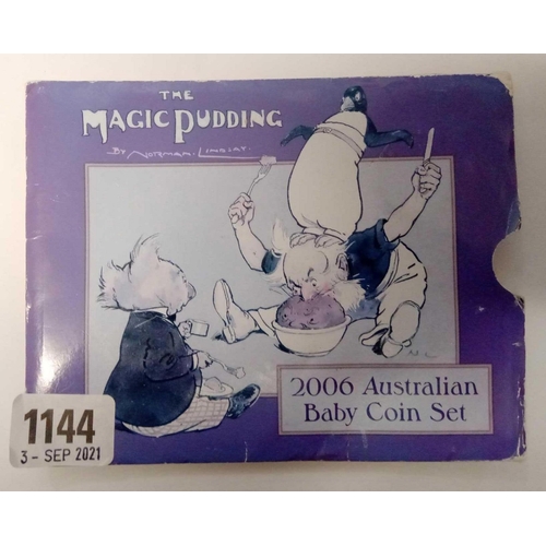 1144 - 2006 Australian baby coin set