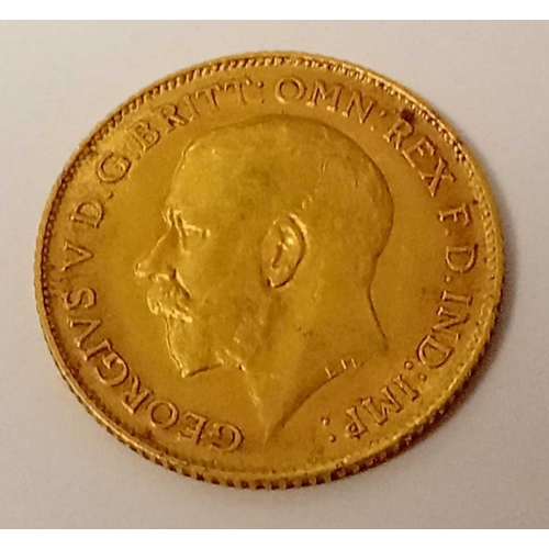 1552 - George V half-sovereign