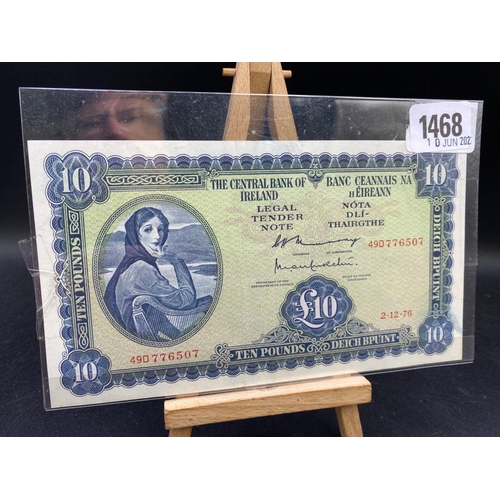 1468 - Central Bank of Ireland £10 note