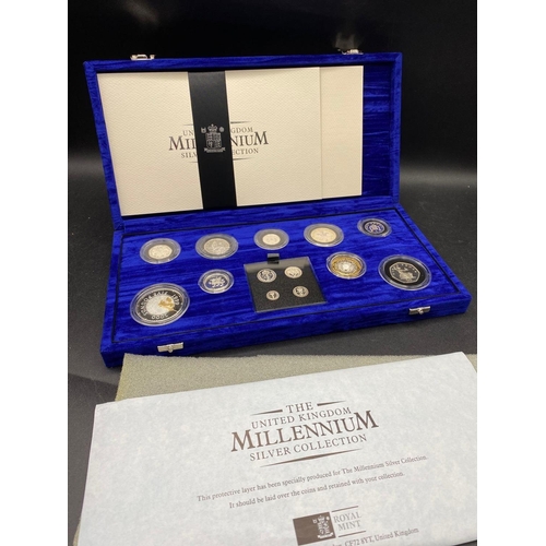 1501 - Millennium proof set inc Maundy set