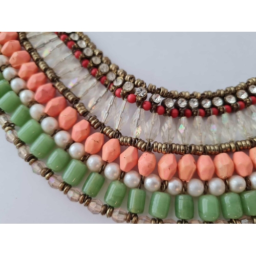 575 - A Cleopatra style costume necklace