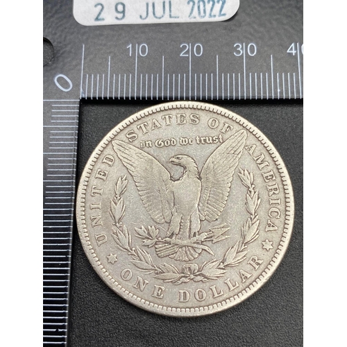 1562 - USA silver dollar 1882