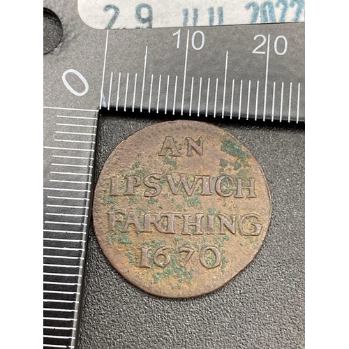 1581 - 1670 Ipswich farthing