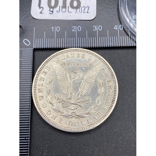 1618 - USA silver dollar 1921