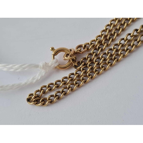 21 - A neck chain 9ct 24 inch � 6.9 gms