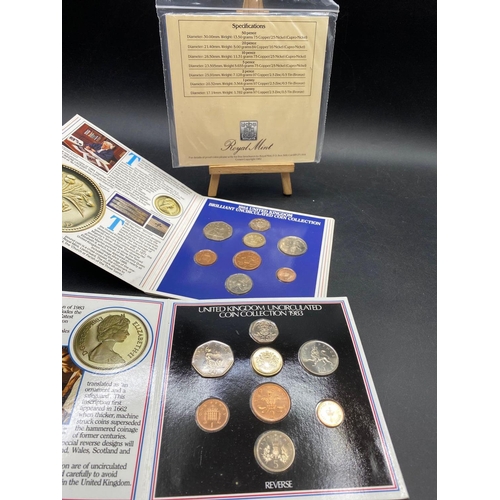 1290 - Three proof coin sets