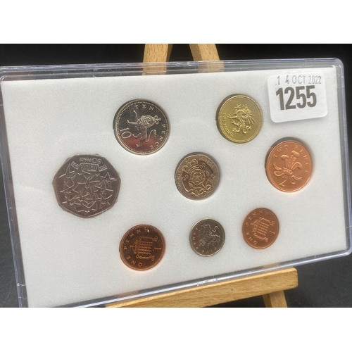 1255 - Set of eight coins 1998-2000