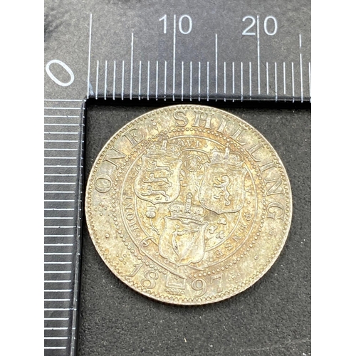 1386 - 1887 shilling good grade