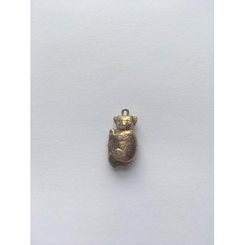 474 - 9ct Koala bear charm o.7g