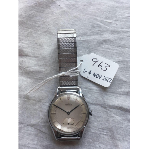 963 - A gents ROAMER wrist watch W/O