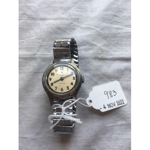 983 - A gents INGERSOLL TRIUMPH wrist watch