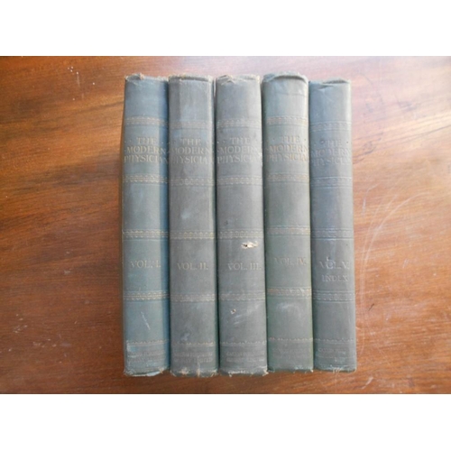 1055 - WILSON, A. The Modern Physician 5 vols. c.1913, London, orig. cl. numerous pull out diagrams