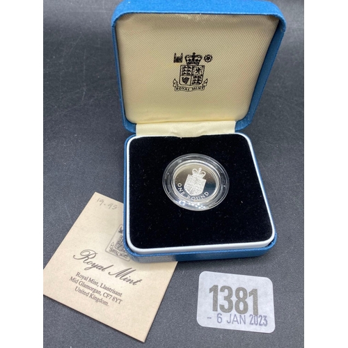 1381 - 1988 �1 Silver Proof Coin